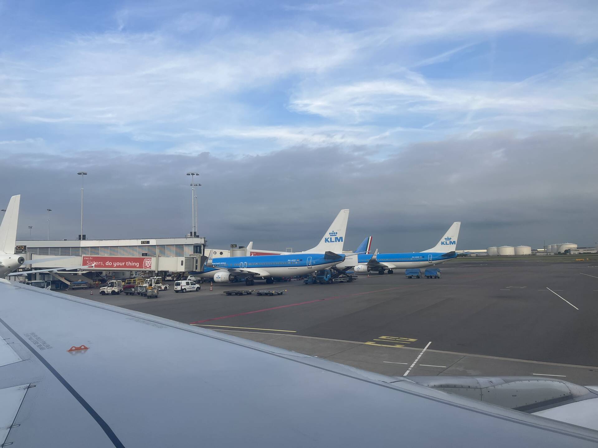 许多KLM客机