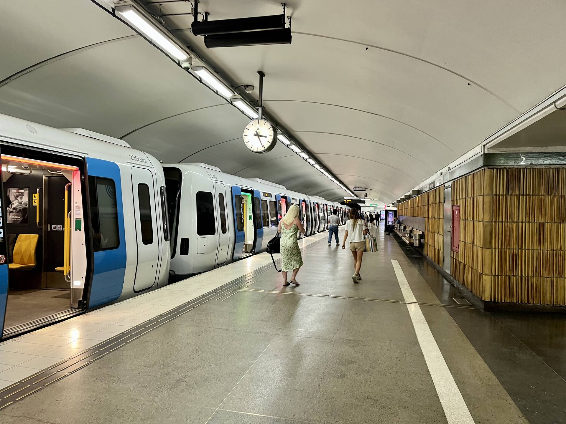 斯德哥尔摩地铁站台